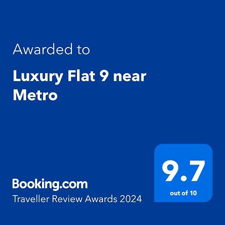 Apartmán Luxury Flat 9 Near Metro Bukurešť Exteriér fotografie