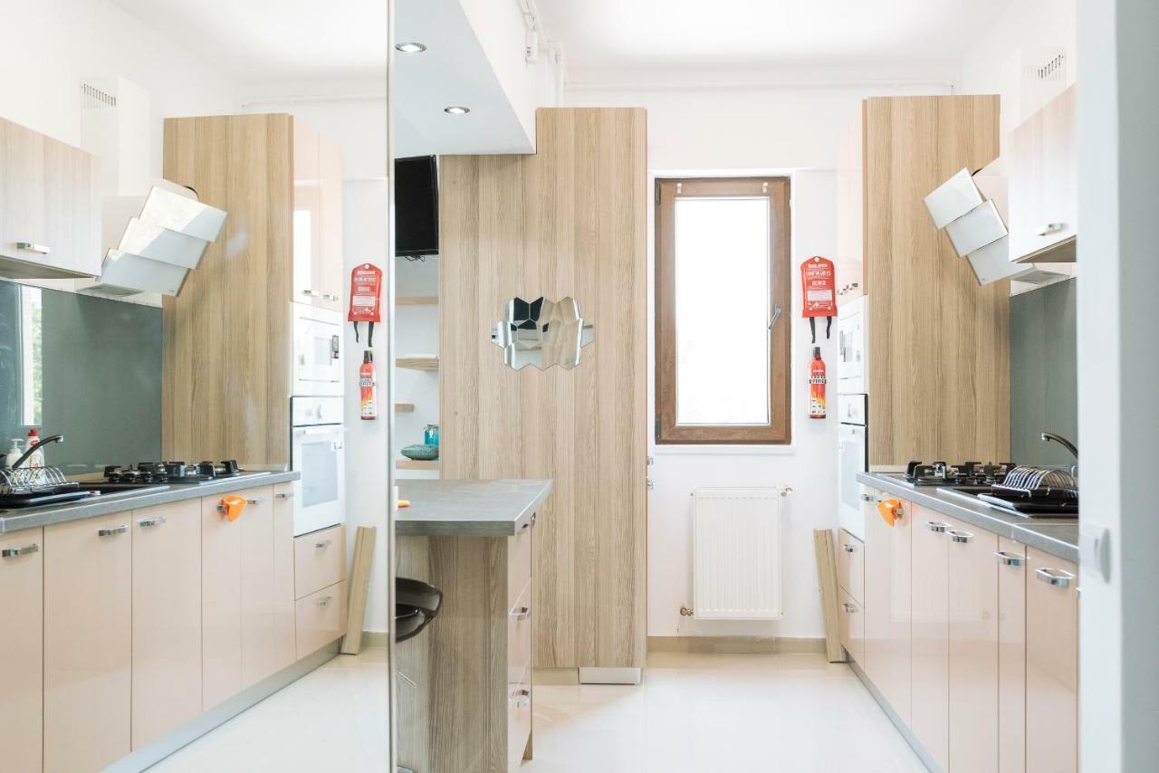Apartmán Luxury Flat 9 Near Metro Bukurešť Exteriér fotografie